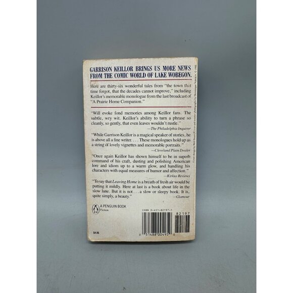 Leaving Home book paperback 1989 english Penguin Books 258pgs Keillor READ - Picture 2 of 5